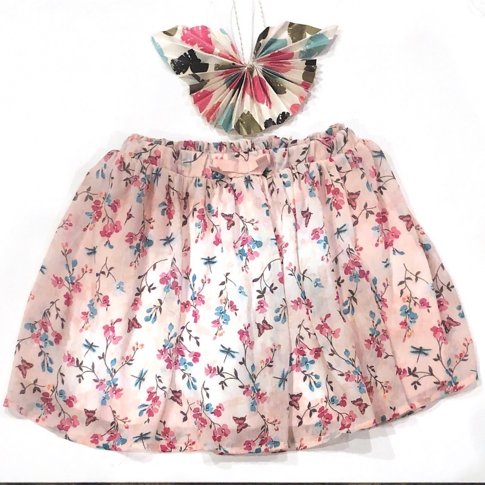 Sonoma Pink Skirt Size 7~PAPER BUTTERFLY NOT INCLUDED
